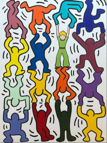 Sokar - Le Petit Prince revisite Haring