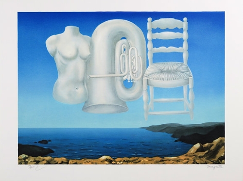 Rene Magritte - Le temps menaçant