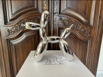 Jeff  Koons (after) - Balloon Dog Silver - Editions Studio
