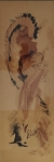 Bram Bogart - Untitled, 1956 - Unieke Aquarel