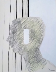Self-portrait & a profile