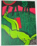 Guillaume Corneille - Lithographie ancienne signée 