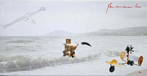 Panamarenko - The water - The land - The space