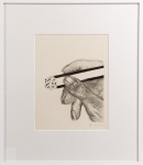Hand and cigarette