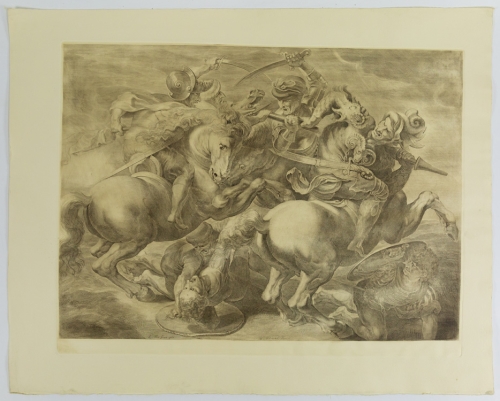 Gérard Edelinck - Equestrian battle