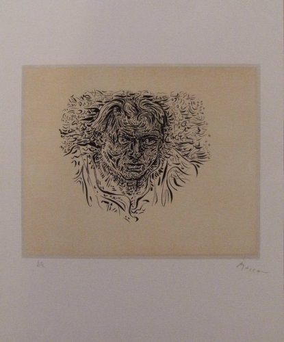 André Masson - Torrential self-portrait