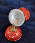 House of Faberge  - Musical Egg Rose Arabian Dance