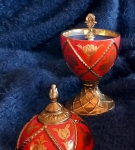House of Faberge  - Musical Egg Rose Arabian Dance