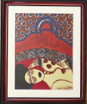 Guillaume Corneille - Signée, Lithographie Plein Chant, 1974