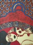 Guillaume Corneille - Signée, Lithographie Plein Chant, 1974