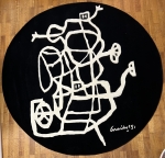 Cobra round Carpet 1951 - Artist