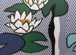 Roy Lichtenstein - Lithography Les Nymphéas - framed