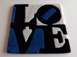 Robert Indiana (after) - LOVE  Art Carpet