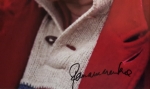Panamarenko  - Gesigneerde foto met artcard  ingelijst