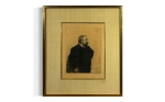 Portrait of Ernest Rousseau - Signed