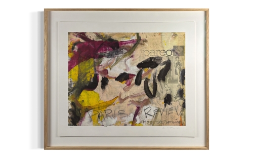 Willem De Kooning - Paris Review - Signed