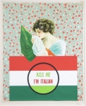 Enrico Baj - Kiss me, im Italian