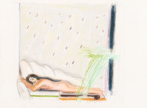 Yvan Thys - lying naked