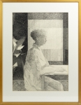 Window with figure