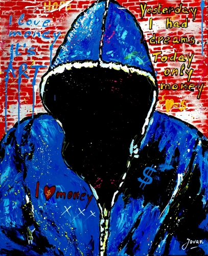 Jovan Srijemac - Shadow man Banksy