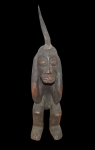 Kongo wooden Nkisi statue from the 19th century!  - Kongo wooden Nkisi statue from the 19th century!