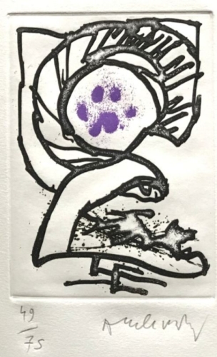 Pierre Alechinsky - Le carnet du chat sauvage