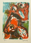 Asger Jorn - Woodcut Etudes et Surprises 1971