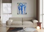 Joanna Glazer - Three Blue Dancers