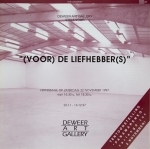 Brochure (voor) de liefhebber(s)