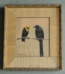 Johanna  Hendrika Pieneman,  - Twee vogels op een tak