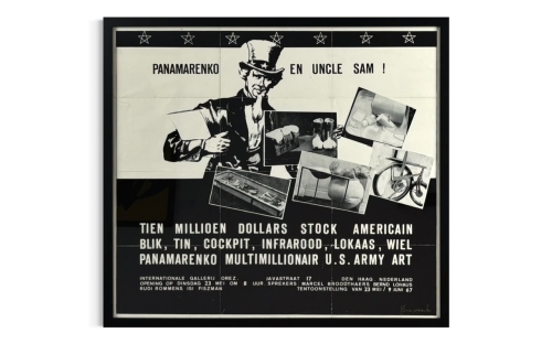 Panamarenko  - Uncle Sam - Gesigneerd