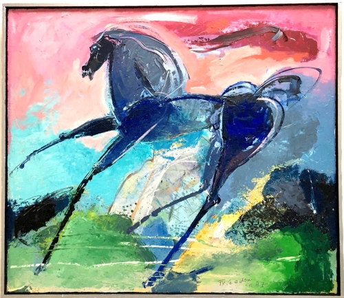 Frits van Eeden - Horse in motion