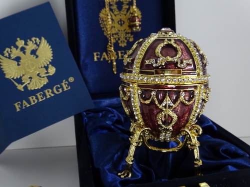 House of Faberge  - Oeuf Impérial - doré 24
