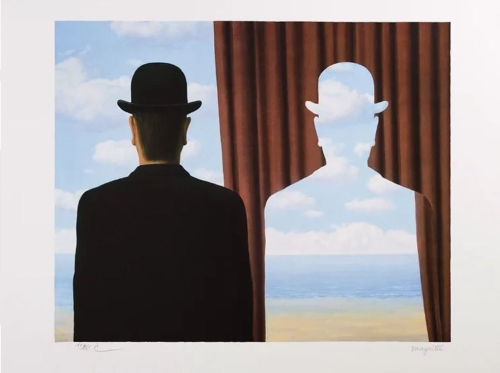 Rene Magritte - Décalcomanie
