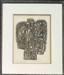 Guillaume Corneille - Signs in stone, 1960