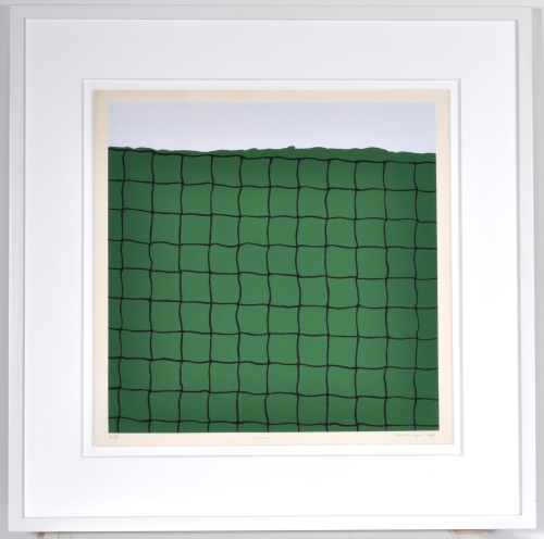 Raoul De Keyser - Network - Zeefdruk - Ingelijst