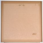 Raoul De Keyser - Network - Zeefdruk - Ingelijst