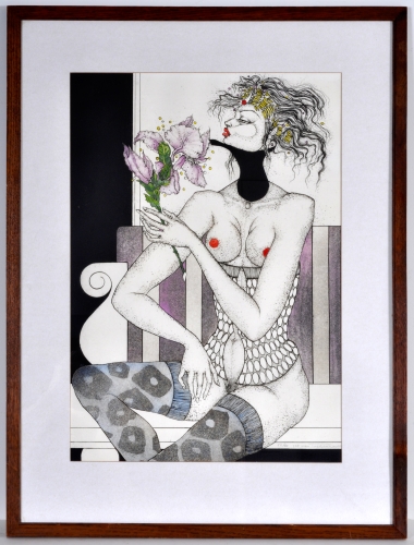 Jef Van Tuerenhout - Naakt - Kleurenets