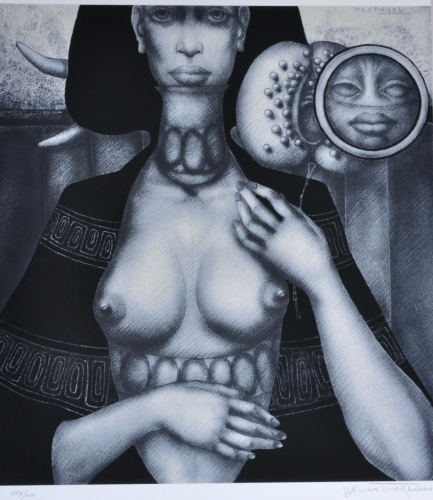 Jef Van Tuerenhout - De Spiegel - Zeefdruk