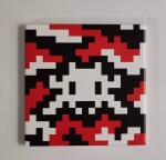 INVADER  - Camo Space Tile