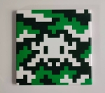 INVADER  - Camo Space Tile