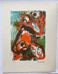 Asger Jorn - Houtsnede Etudes et Surprises 1971