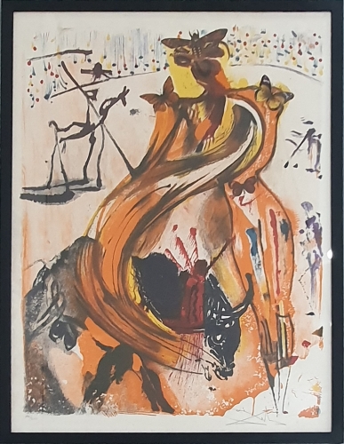 Salvador Dali - Papillon Toreador