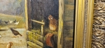 Wilhelm   Albertus Lammers  - Stalinterieur met Pluimvee