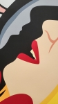 Tom Wesselmann - Bedroom Face with Lichtenstein
