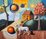 Denis Mihai - Abstract composition-house road