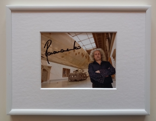 Panamarenko  - Signed photo Aeromodeller