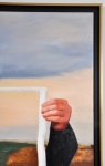 Royce  - Ode aan Magritte, Le Phare - olie op doek - 90x120 cm