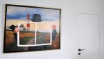 Royce  - Ode aan Magritte, Le Phare - olie op doek - 90x120 cm