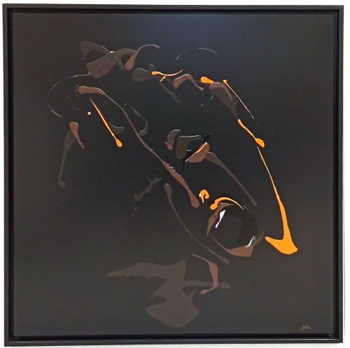 Joke Debeuckelaere - Acrylic on panel - 100x100 cm